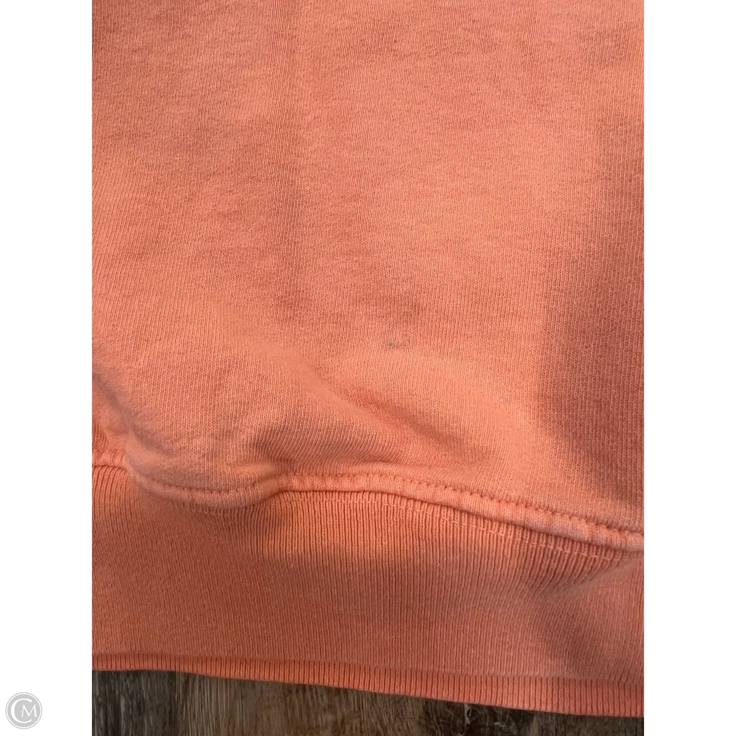 Sweatshirt Crewneck By Sporty & Rich In Orange, Size: Xl