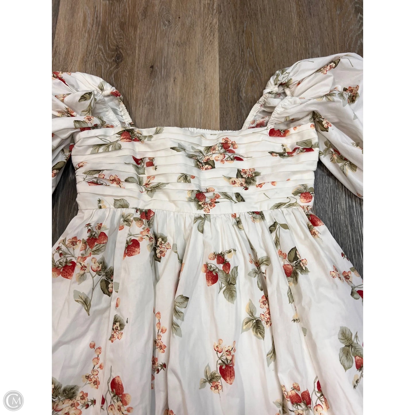 -Dress Casual Short By Abercrombie And Fitch In Floral Print, Size: M