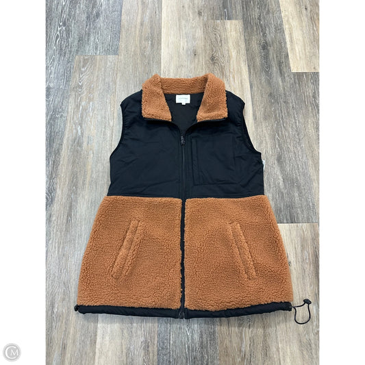 Vest Puffer & Quilted By 7 Diamonds In Black, Size: M