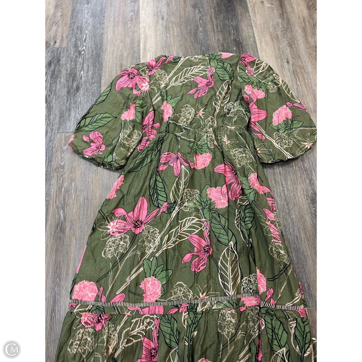 Dress Casual Maxi By Baltic Born In Green, Size: L
