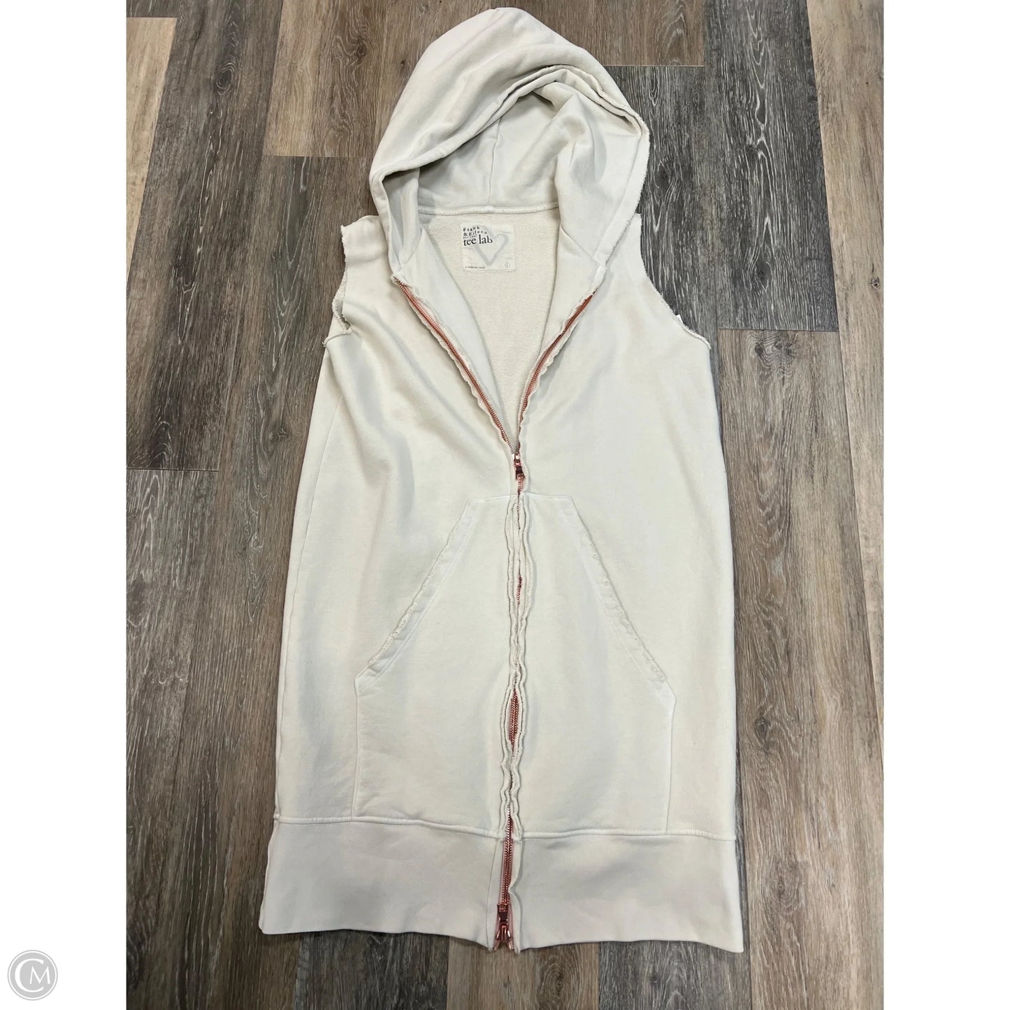 Vest Tunic By Frank And Eileen In Cream, Size: L