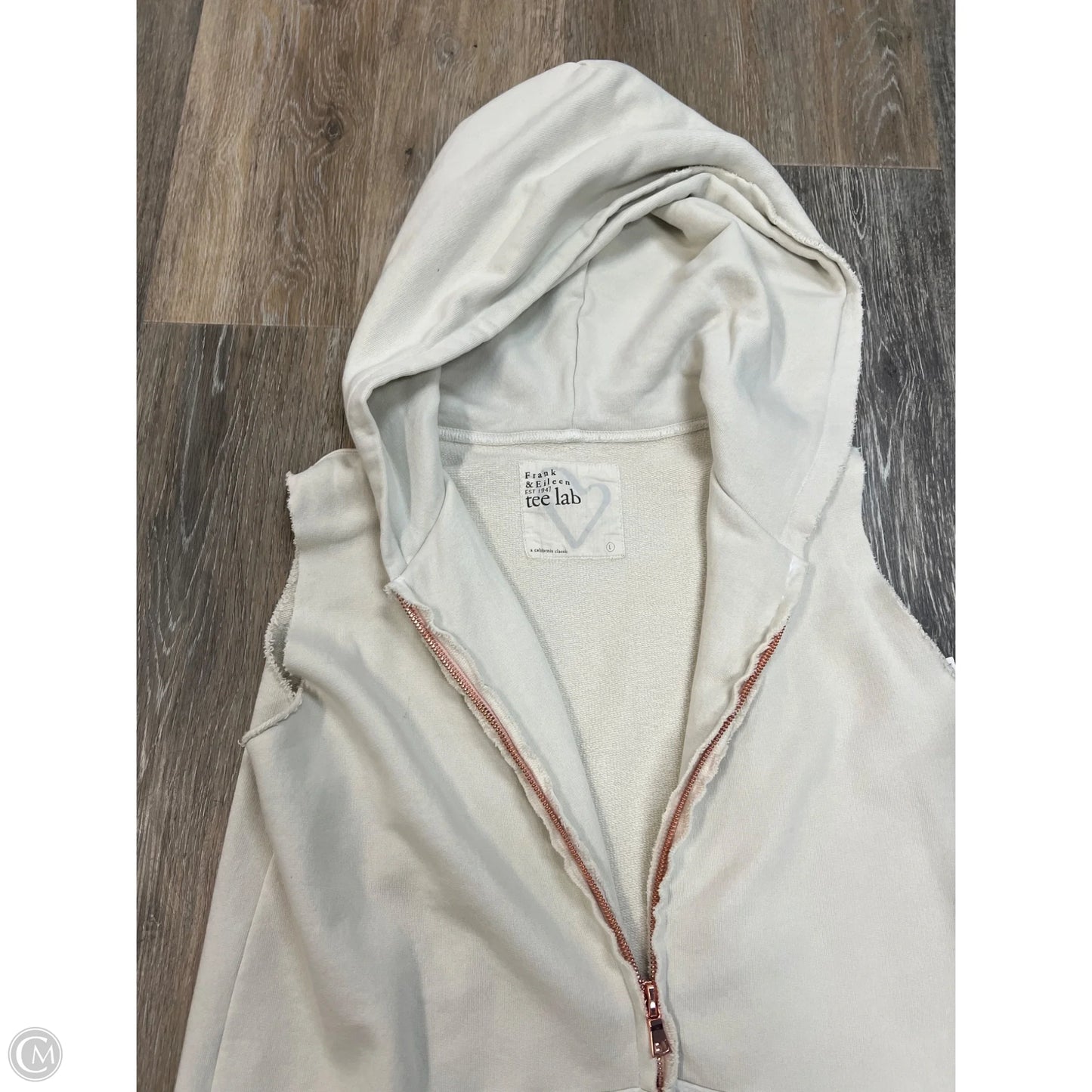 Vest Tunic By Frank And Eileen In Cream, Size: L