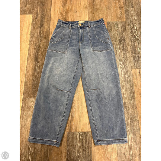 Jeans Barrel By Kut In Blue Denim, Size: 4