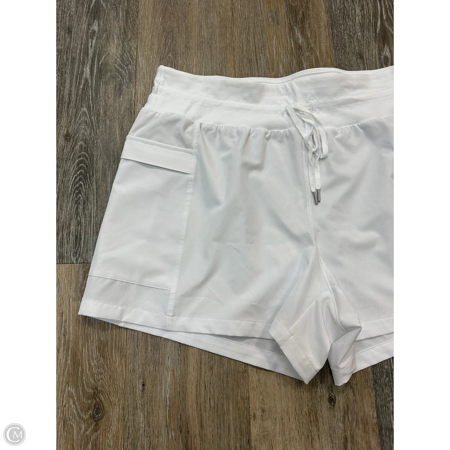Athletic Shorts By Calia In White, Size: L