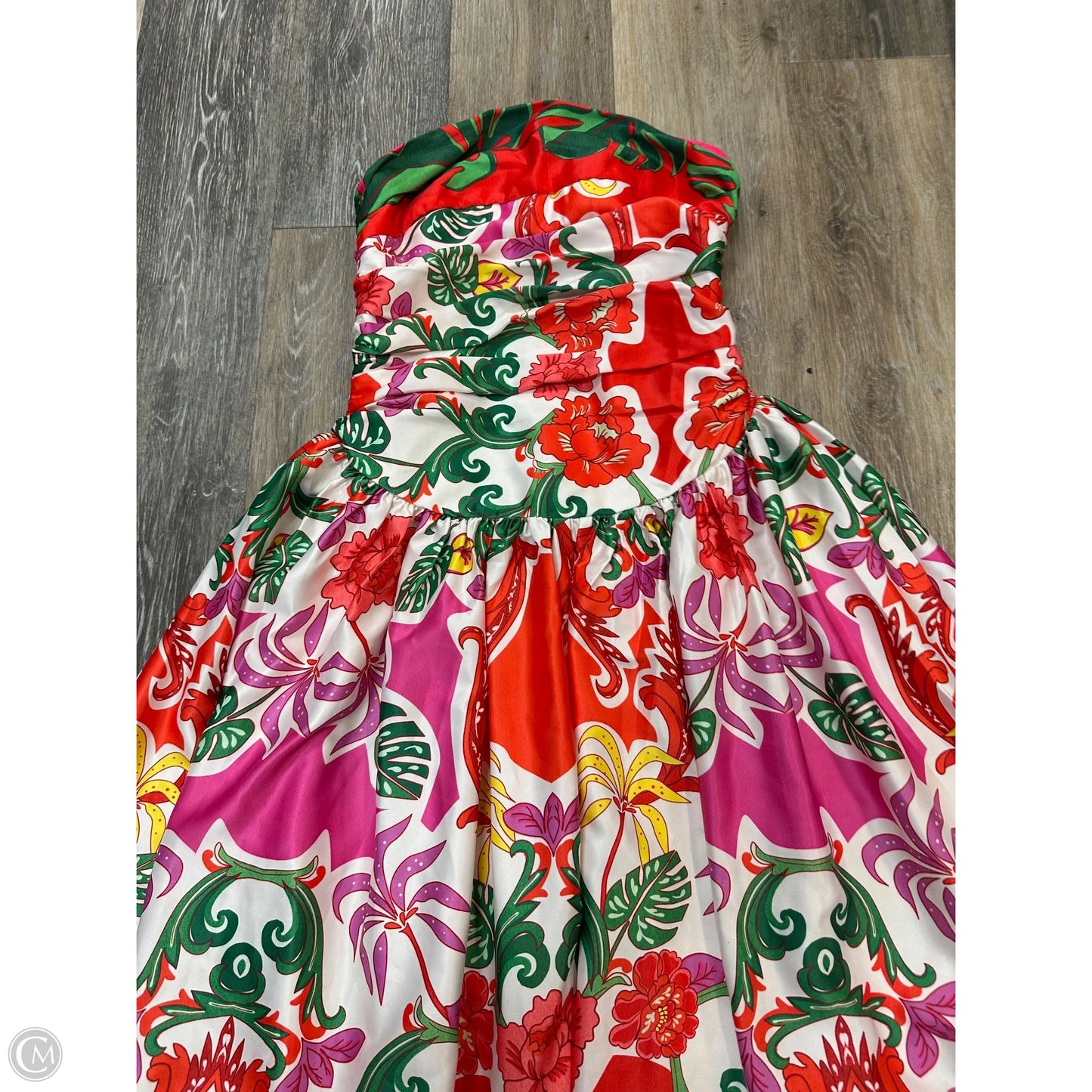 Dress Party Midi By Ciebon In Floral Print, Size: Xs