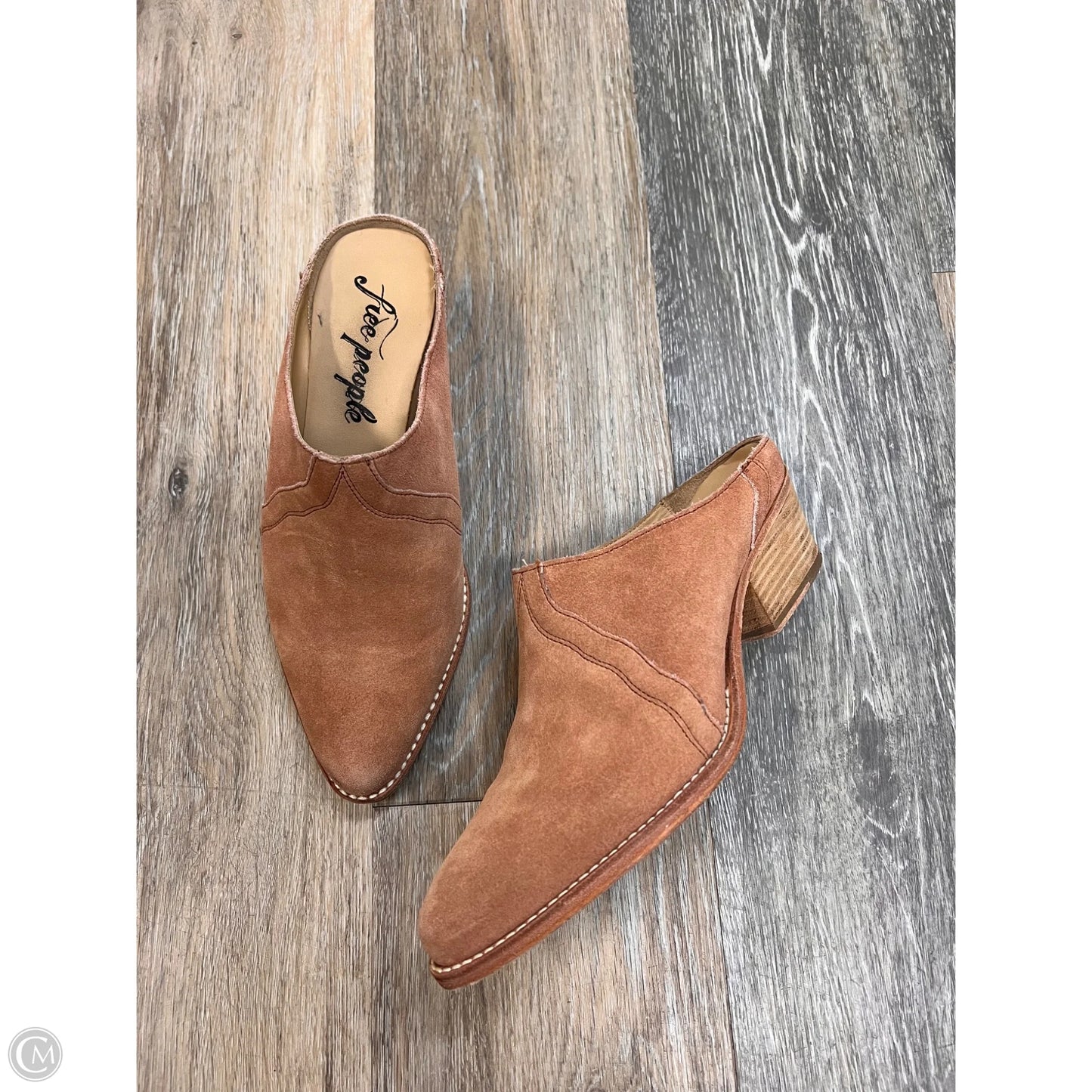 Shoes Heels Block By Free People In Tan, Size: 7