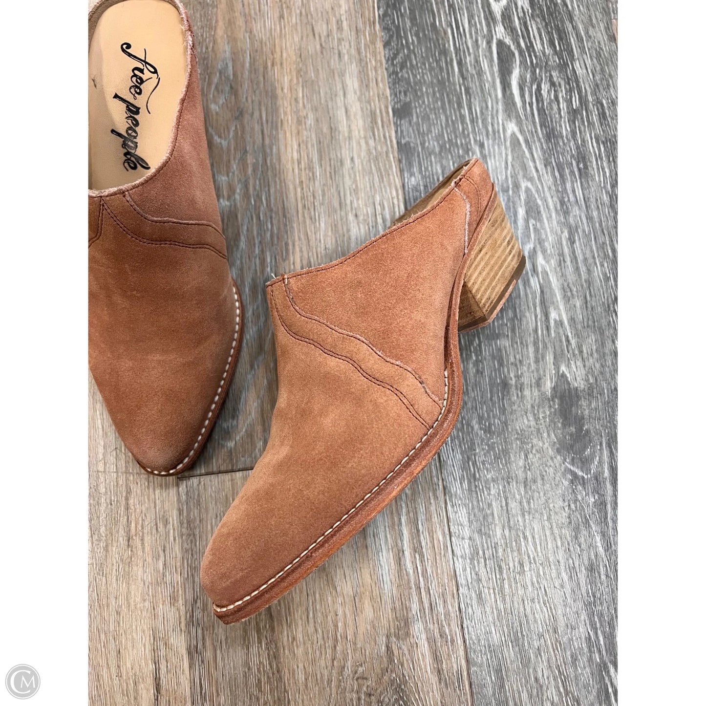 Shoes Heels Block By Free People In Tan, Size: 7