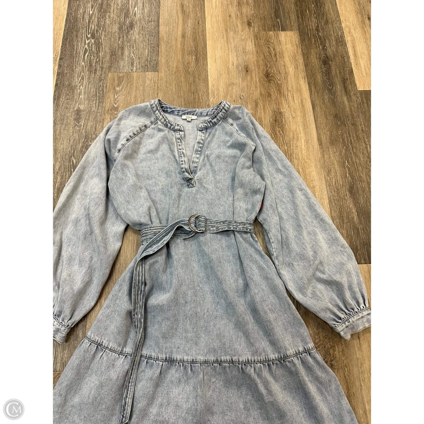 Dress Casual Short By Rails In Blue Denim, Size: M
