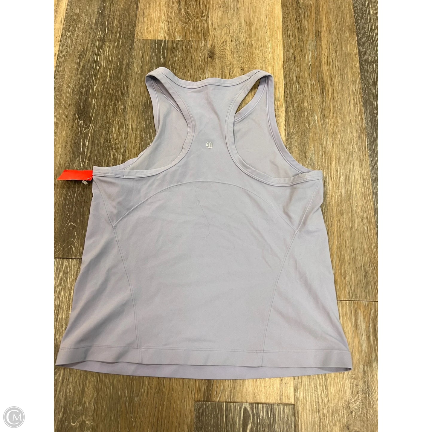 Athletic Tank Top By Lululemon In Purple, Size: L