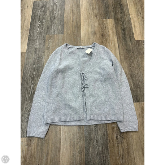 Sweater Cardigan By Abercrombie And Fitch In Blue, Size: Xl