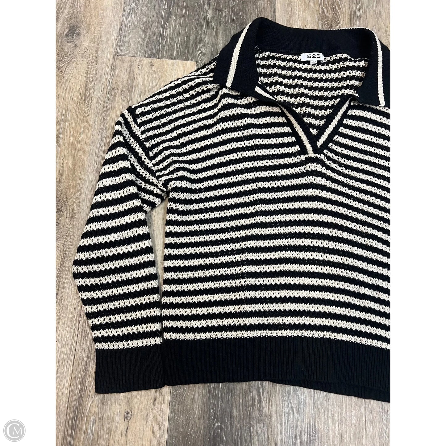 Sweater By 525 In Black, Size: L