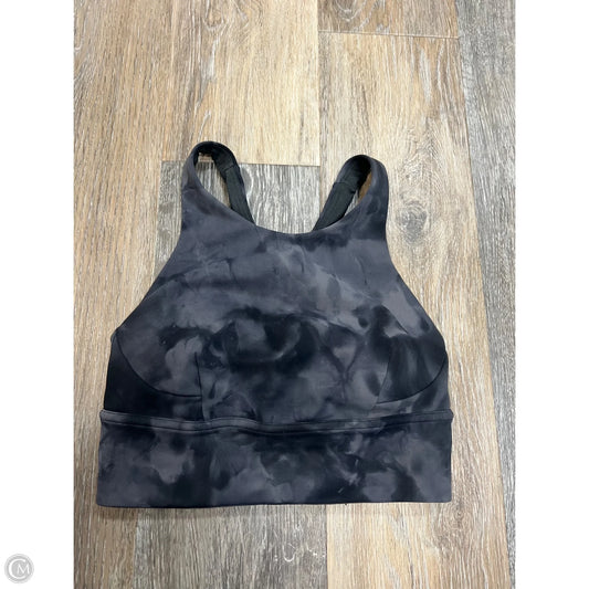 Athletic Bra By Lululemon In Grey, Size: 4