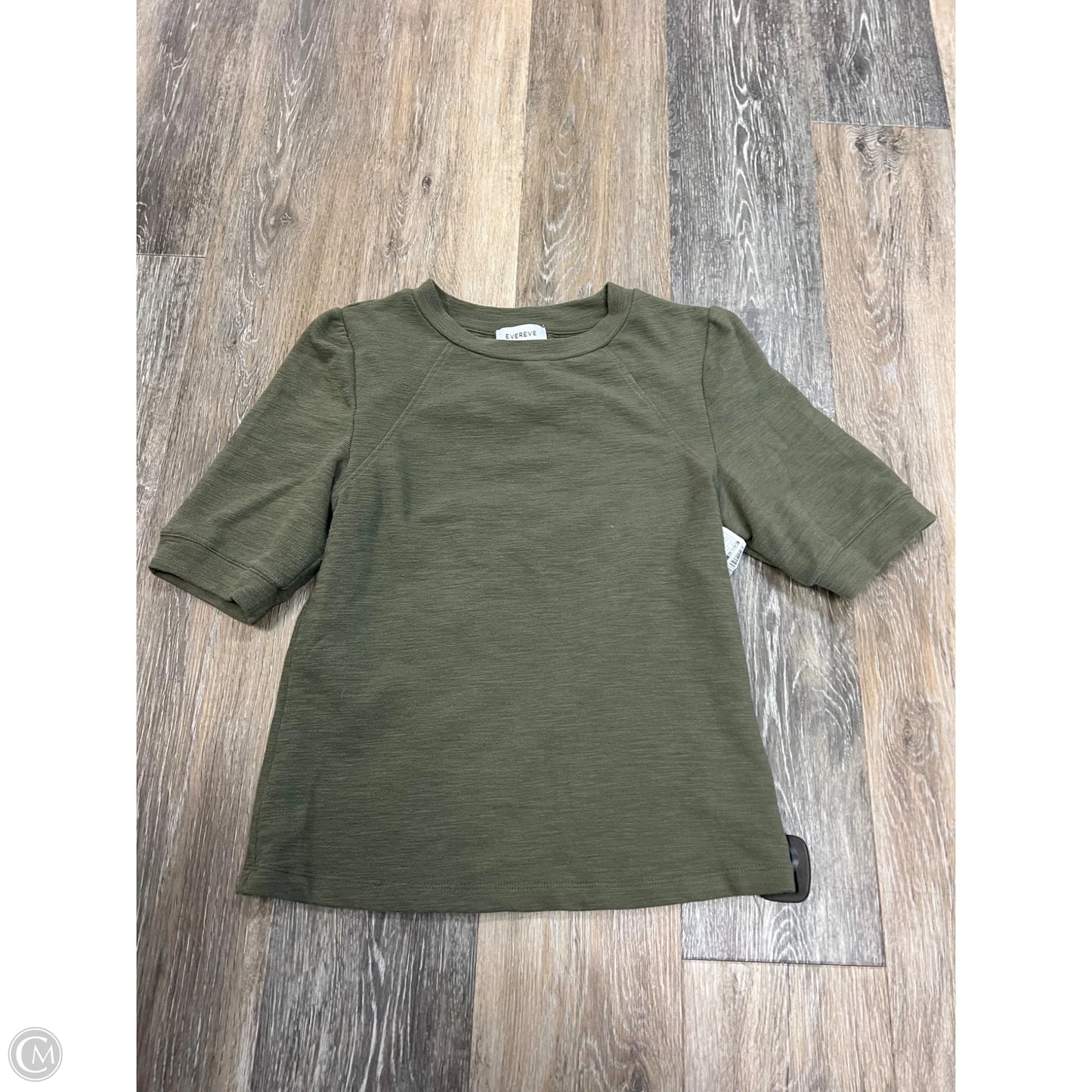 -Top Short Sleeve By Evereve In Green, Size: Xs