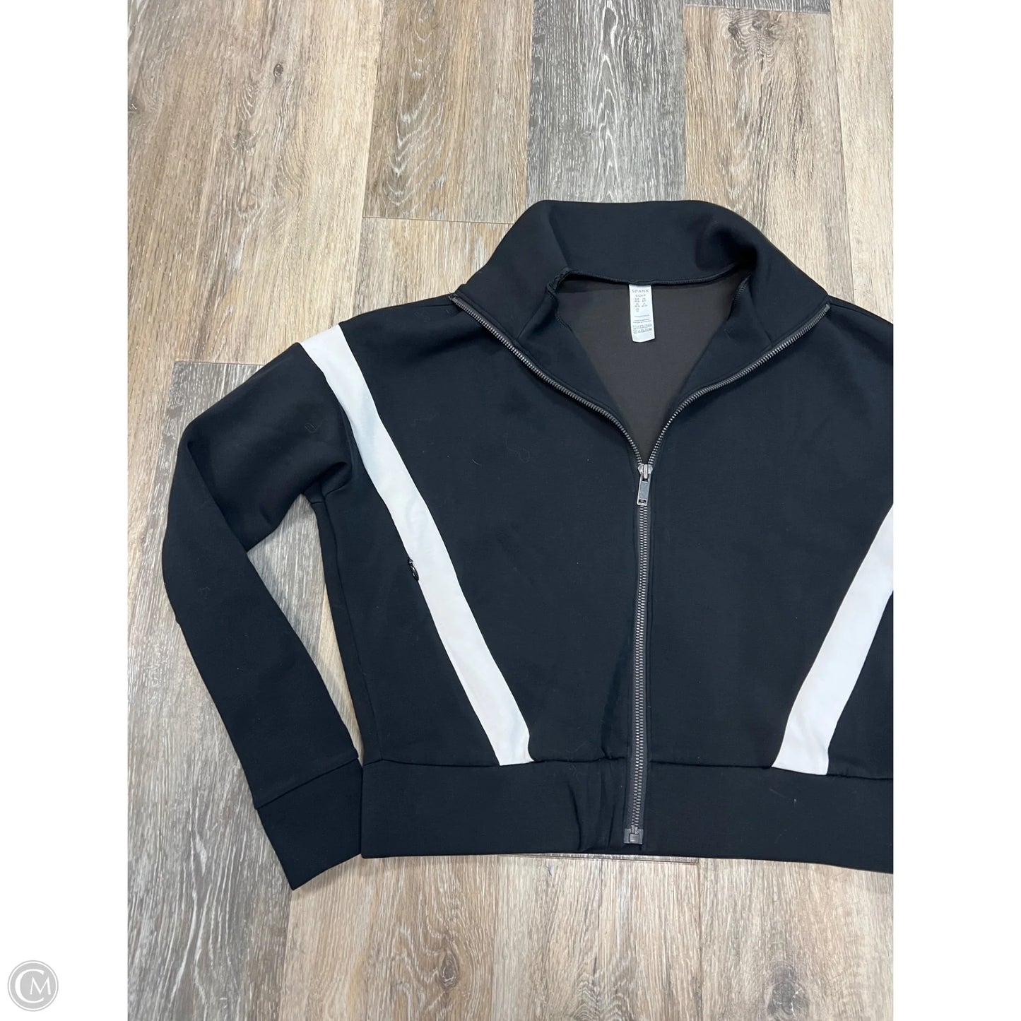 Athletic Jacket By Spanx In Black, Size: S