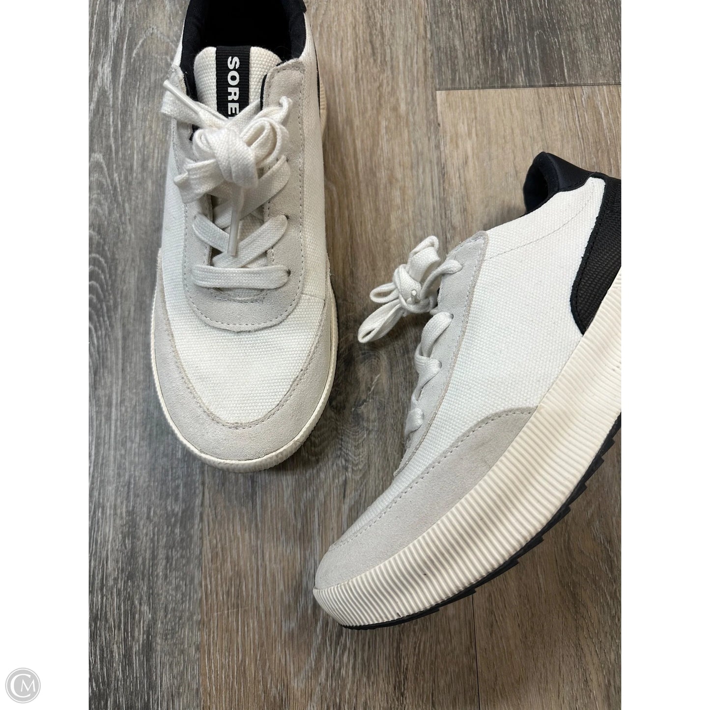 Shoes Athletic By Sorel In Cream, Size: 10