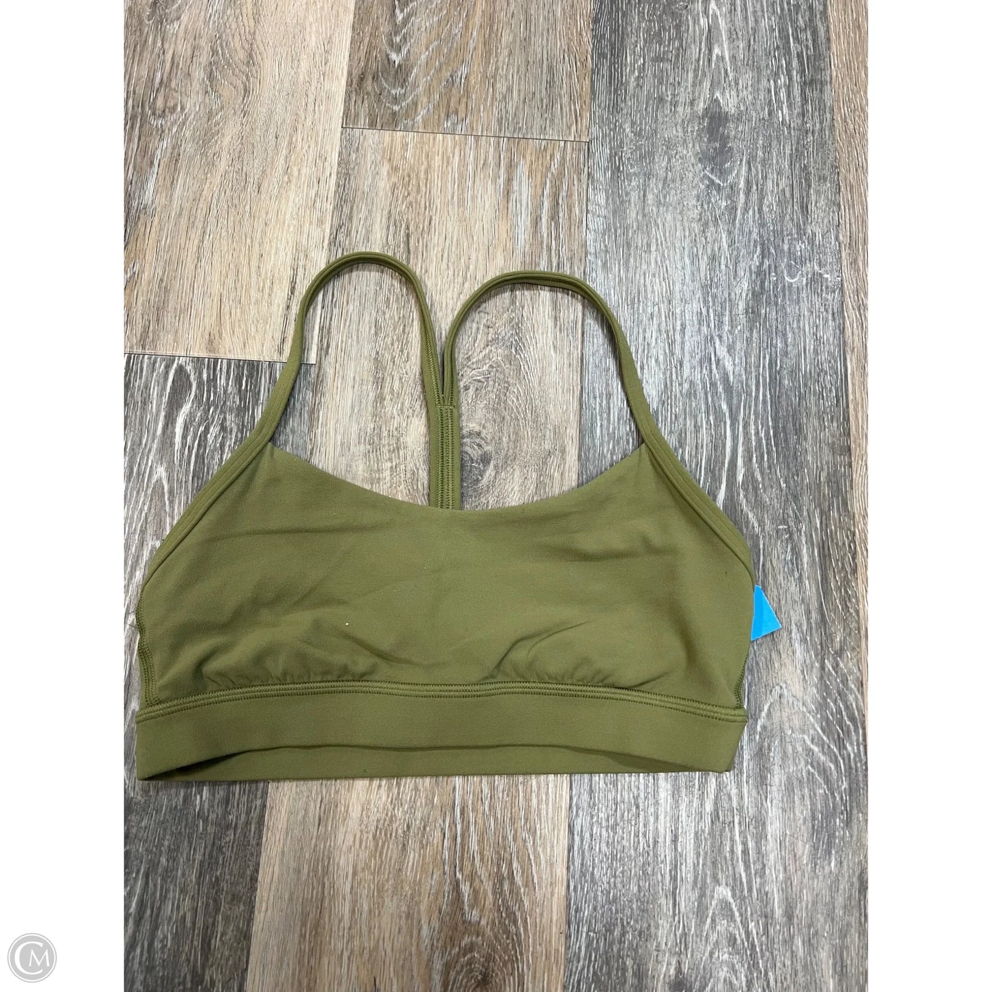 Athletic Bra By Lululemon In Green, Size: 6
