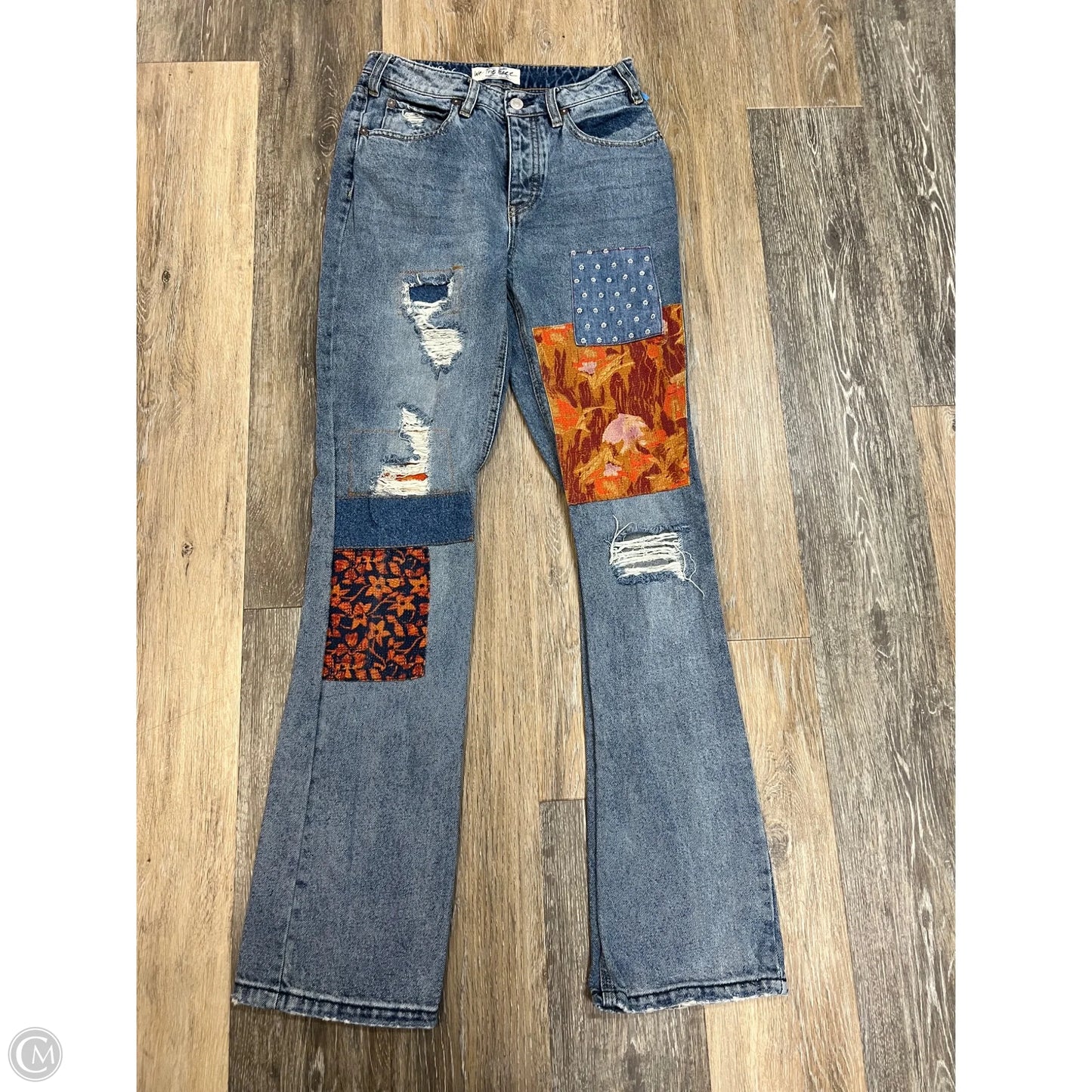 Jeans Flared By We The Free In Blue Denim, Size: 1/25