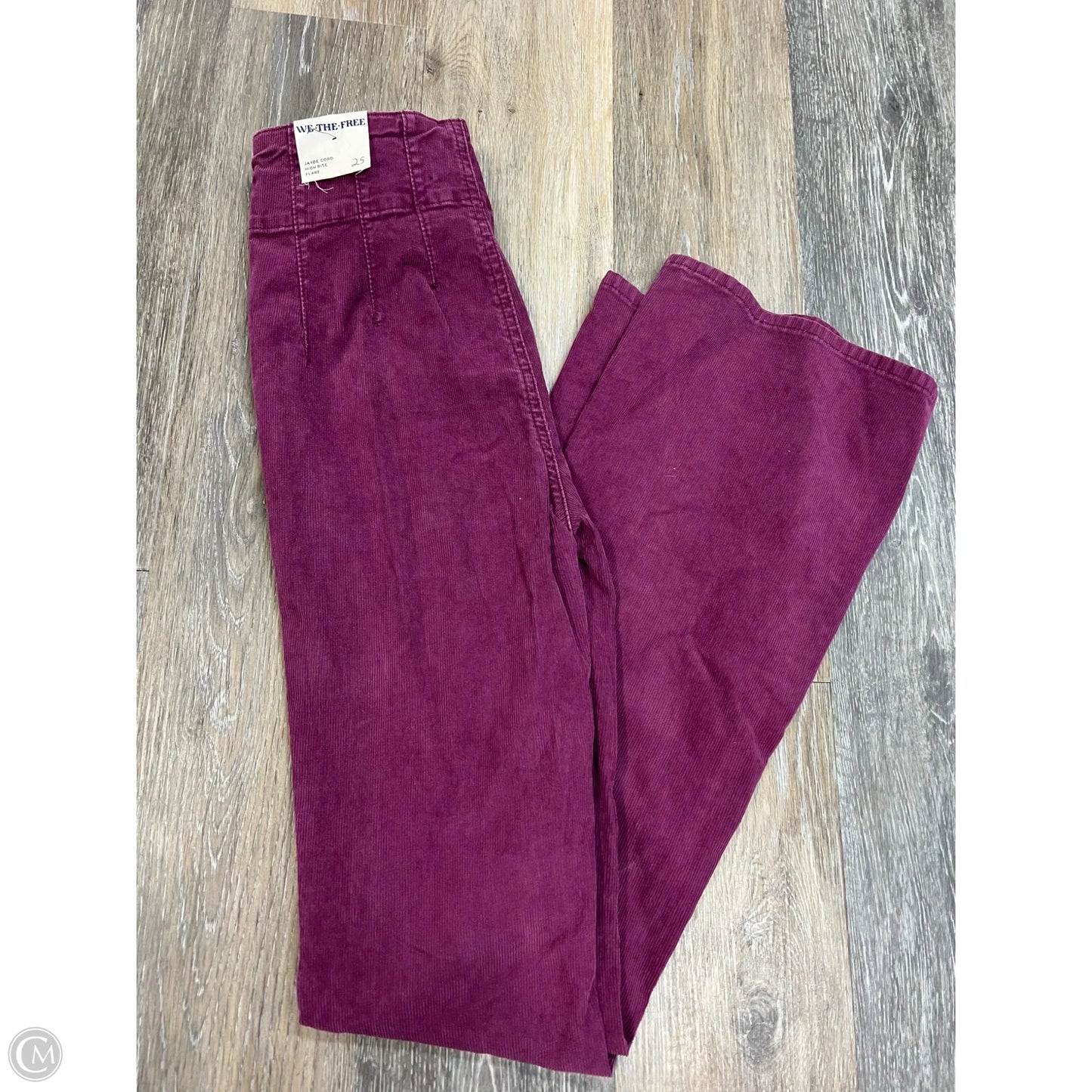 Pants Corduroy By We The Free In Purple, Size: 1/25