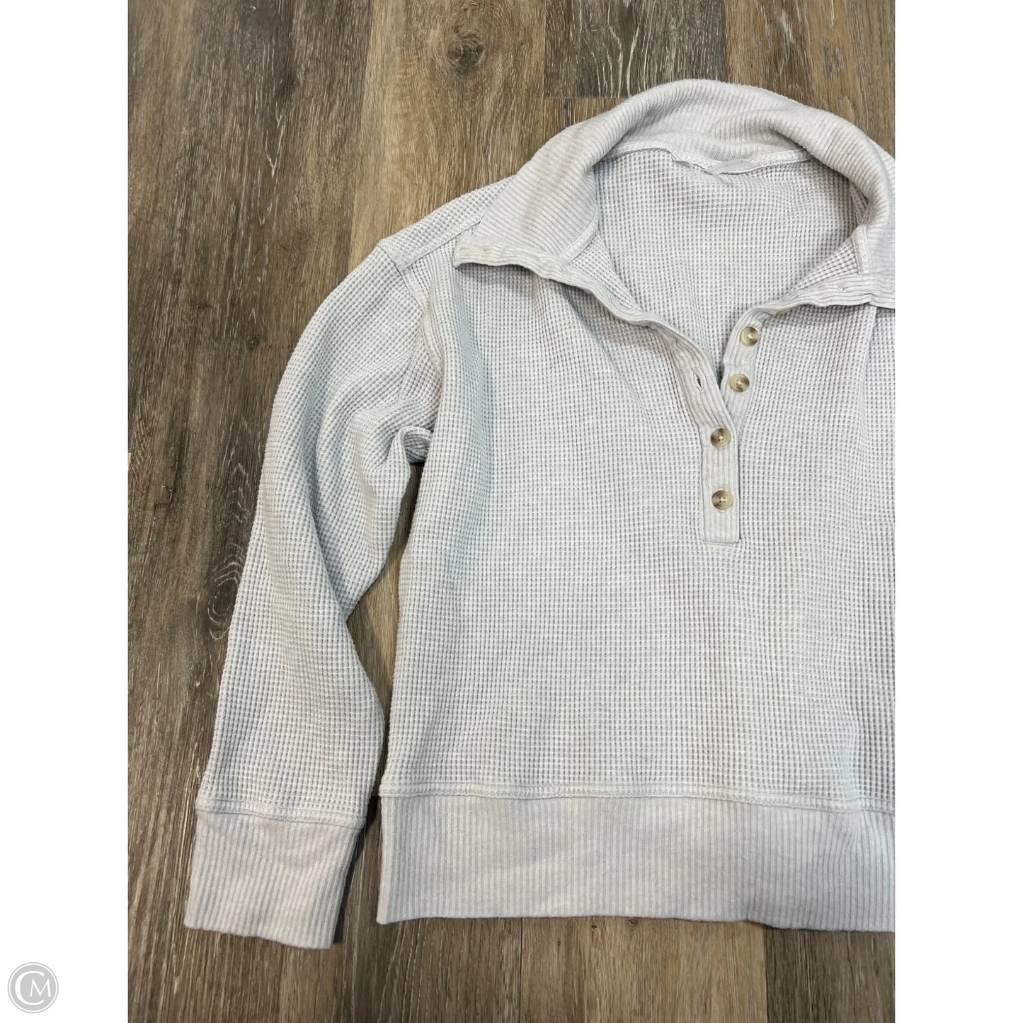 Top Long Sleeve By Travis Mathew In Grey, Size: L
