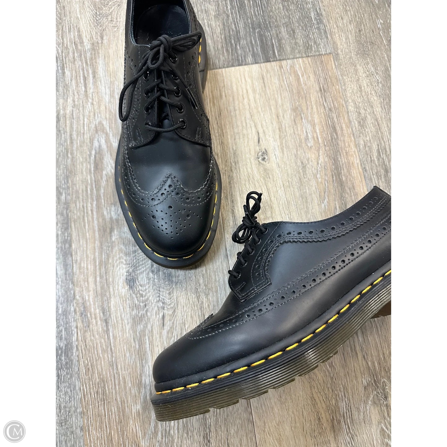 Shoes Flats By Dr Martens In Black, Size: 7