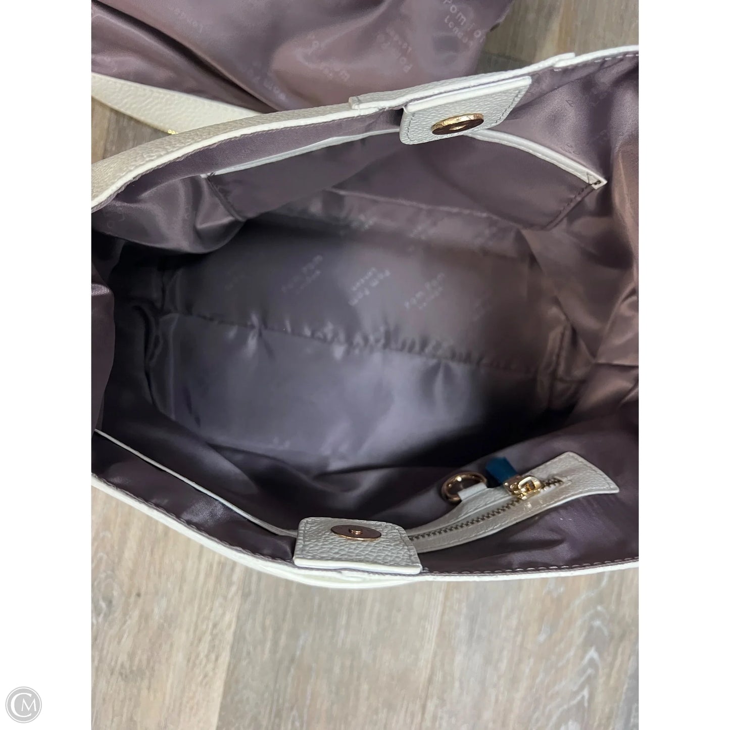 Handbag By Pom Pom London, Size: Medium