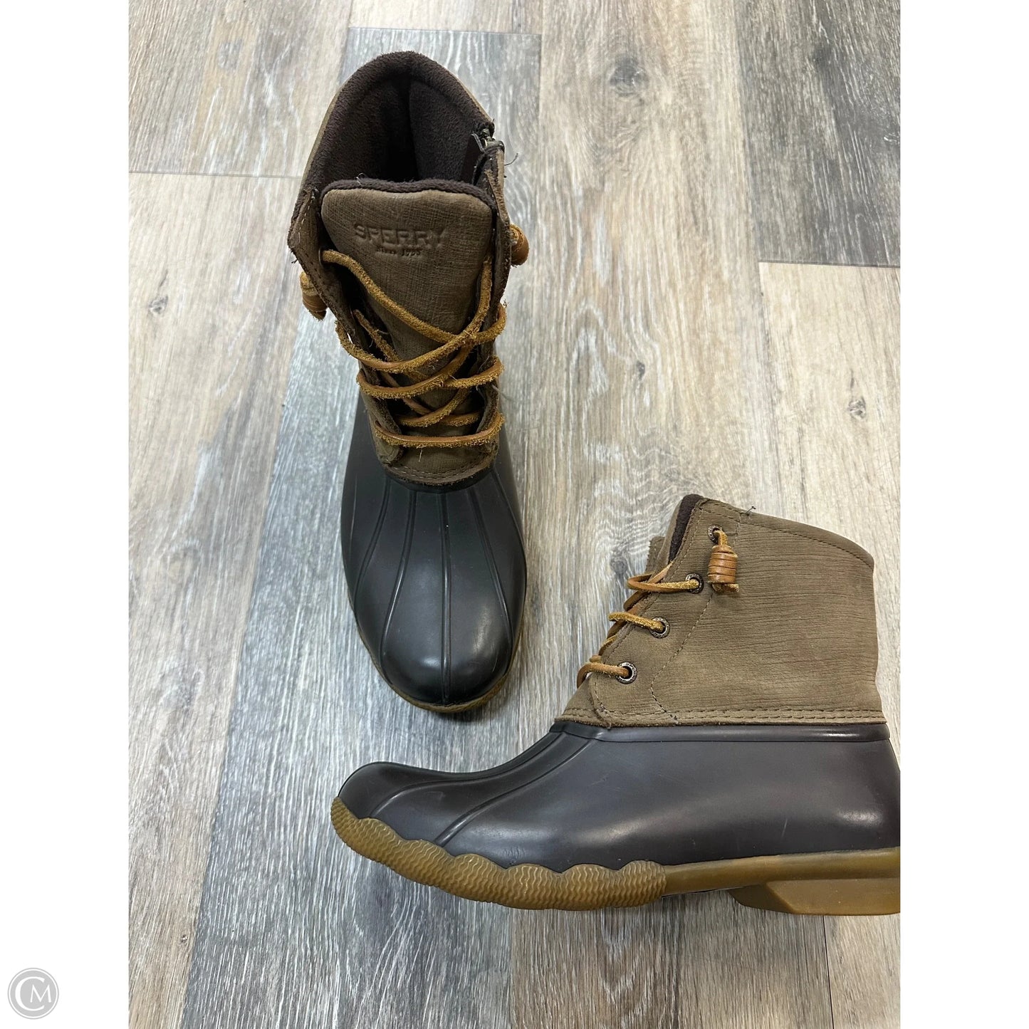 Boots Rain By Sperry In Brown, Size: 8