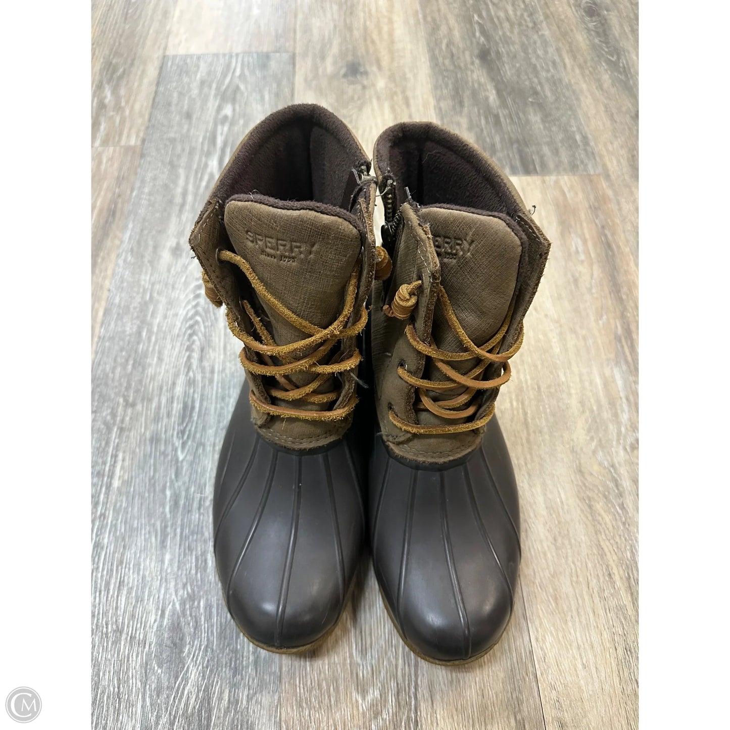 Boots Rain By Sperry In Brown, Size: 8
