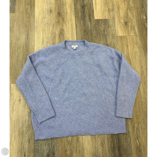 Sweater By J. Crew In Purple, Size: L