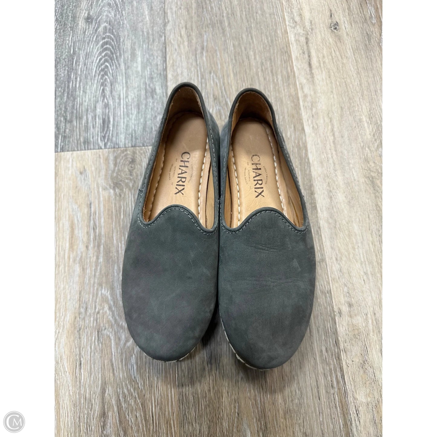 Shoes Flats By Charix In Grey, Size: 6
