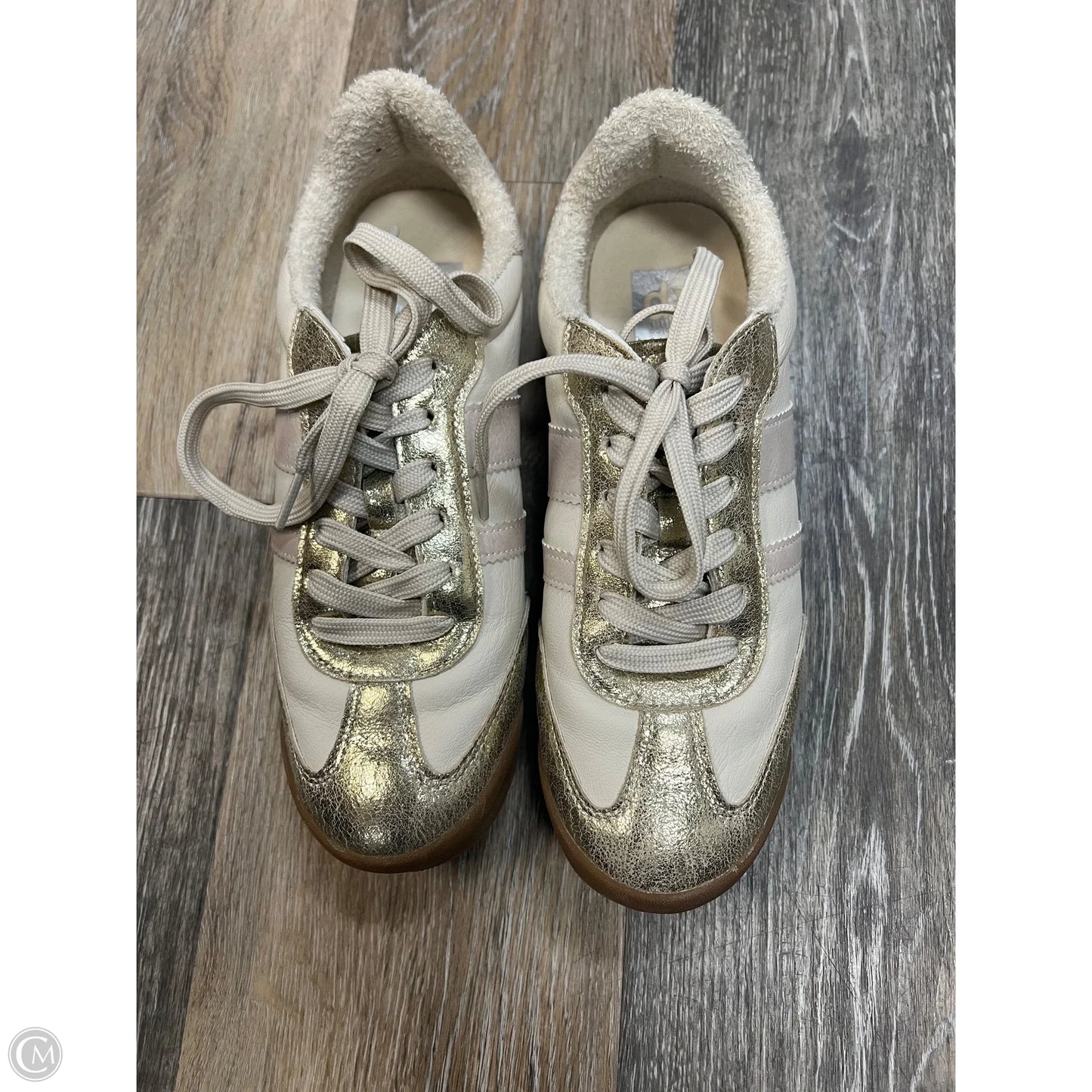 Shoes Athletic By Dolce Vita In Gold, Size: 8