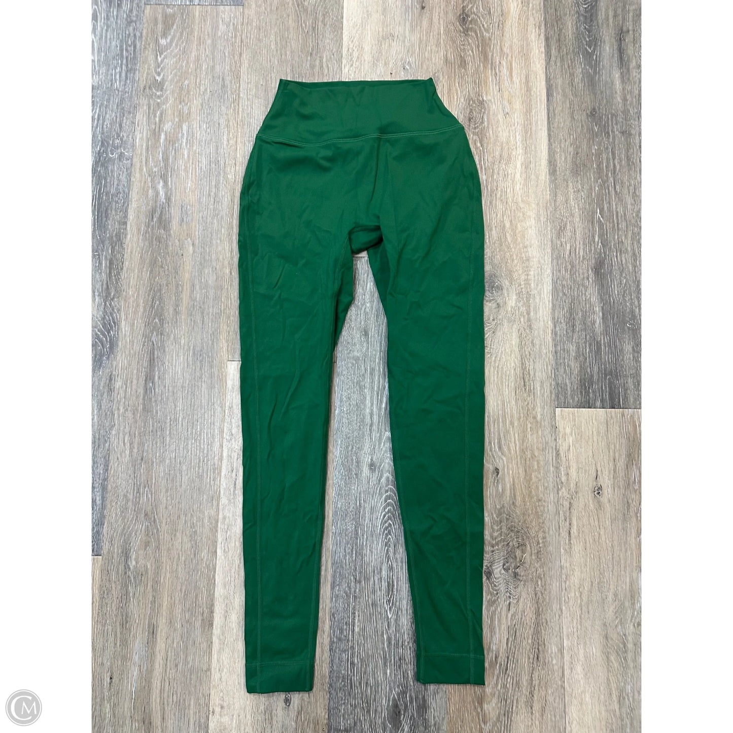 Athletic Leggings By Set Active In Green, Size: Xs