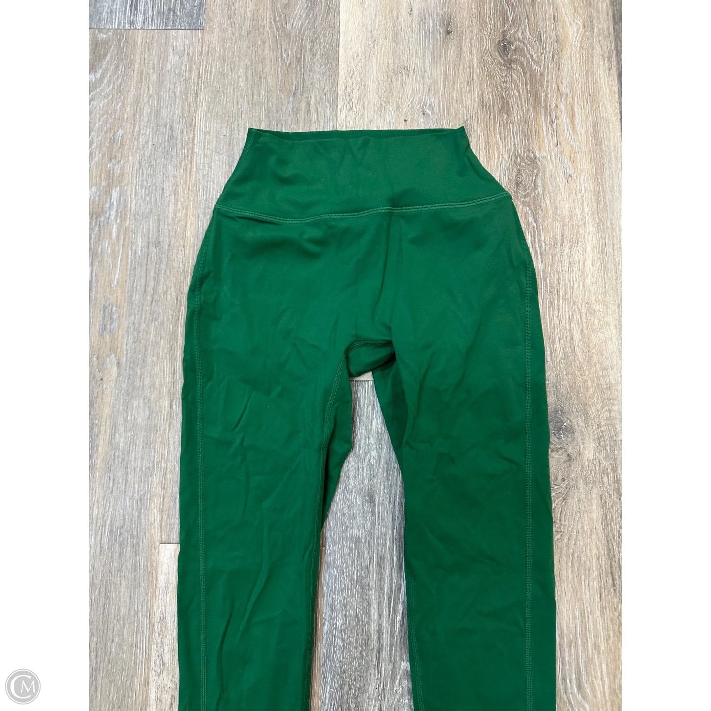Athletic Leggings By Set Active In Green, Size: Xs