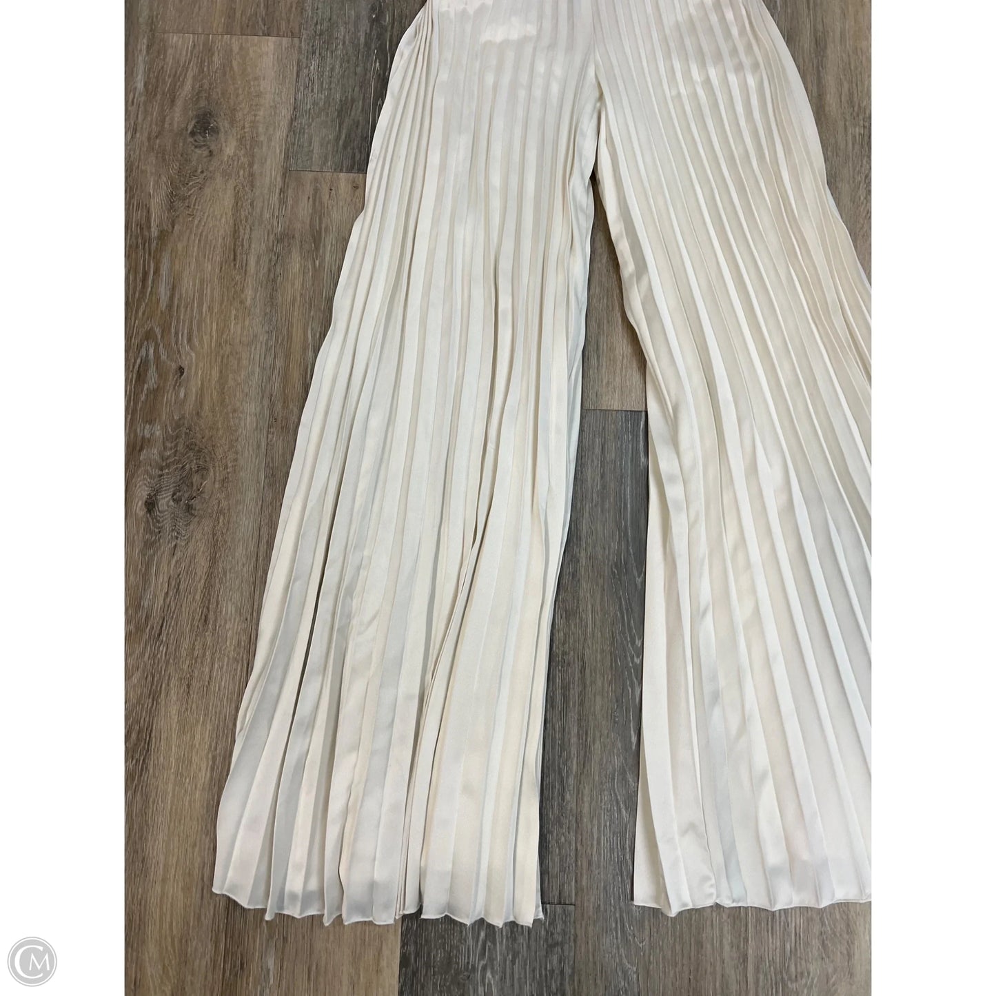 Jumpsuit By Abercrombie And Fitch In Cream, Size: Xxs