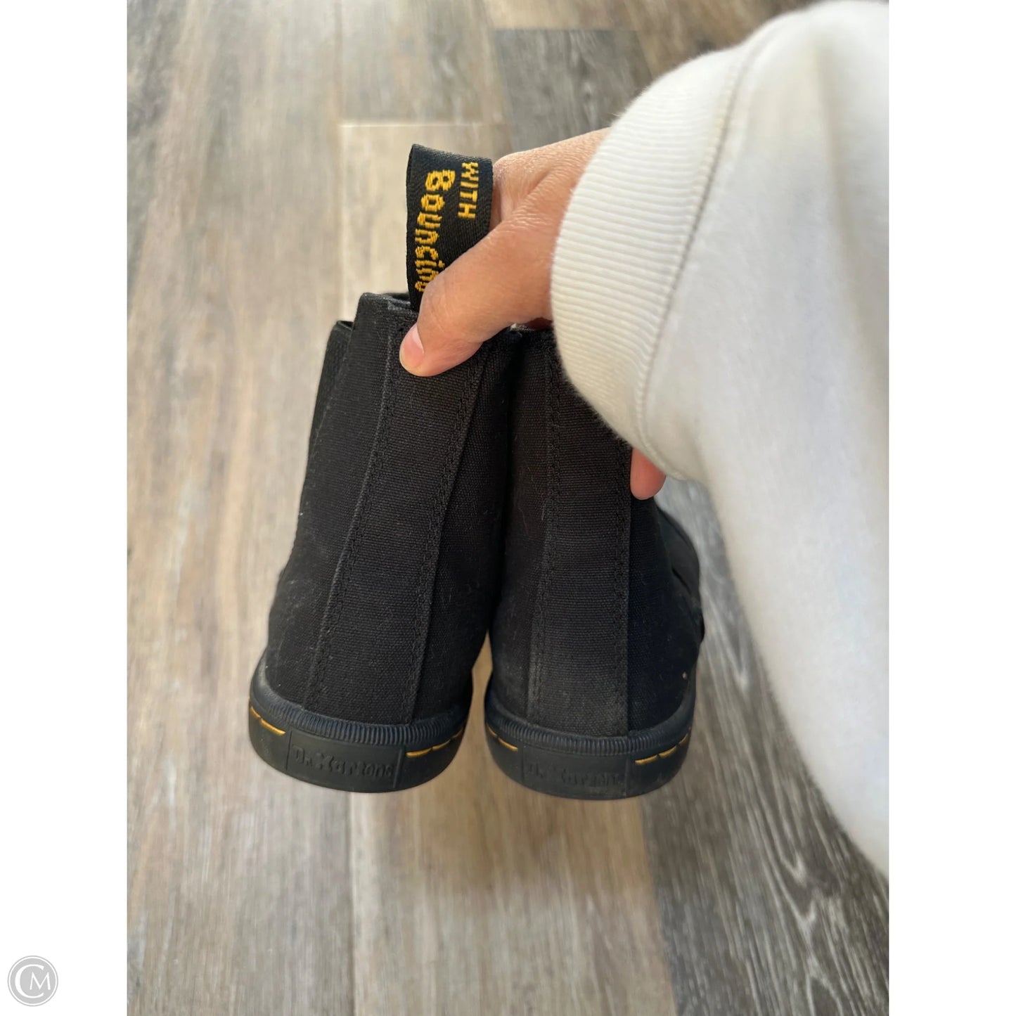 Boots Ankle Flats By Dr Martens In Black, Size: 8