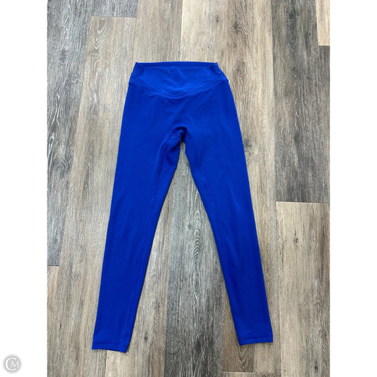 Athletic Leggings By Paragon In Blue, Size: M