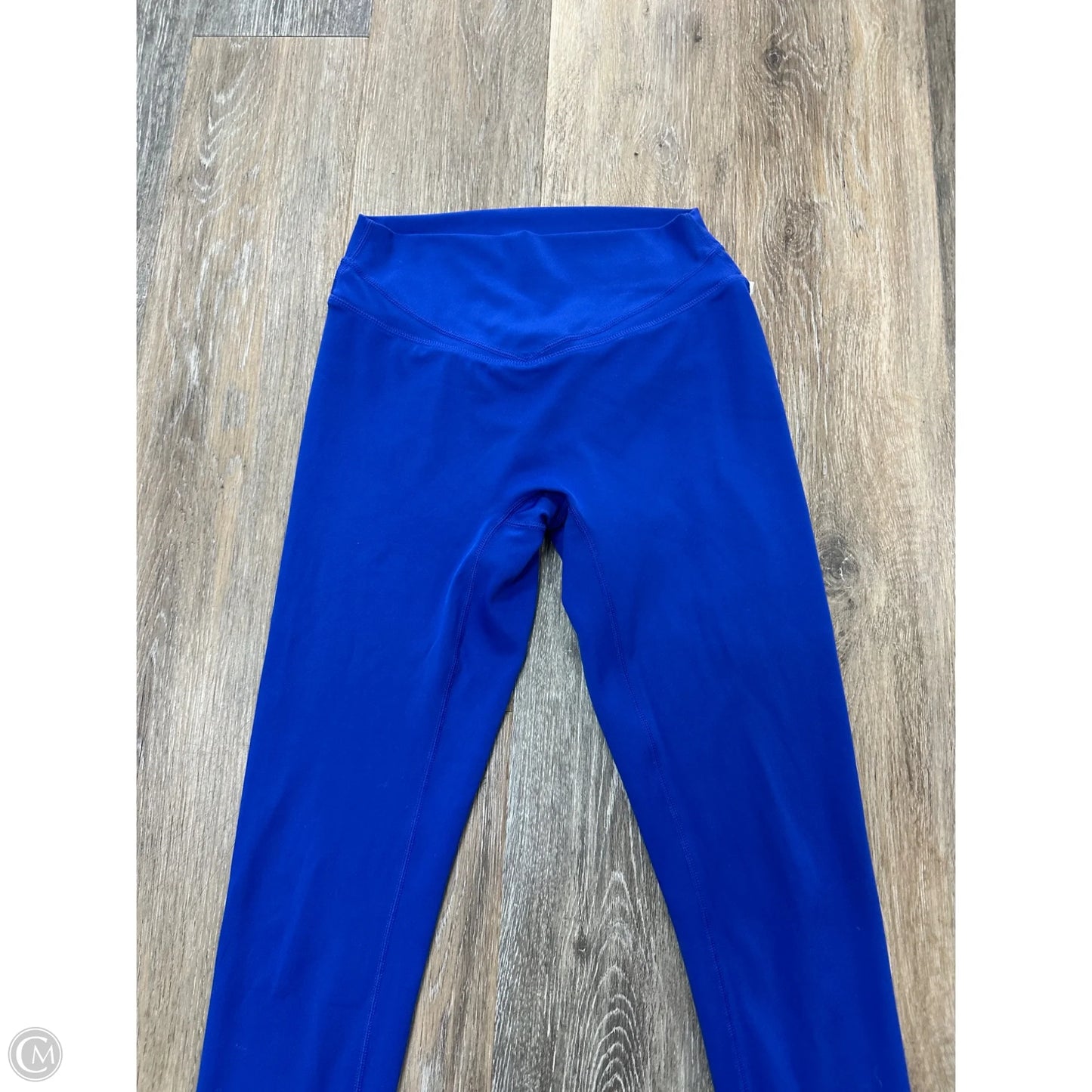 Athletic Leggings By Paragon In Blue, Size: M
