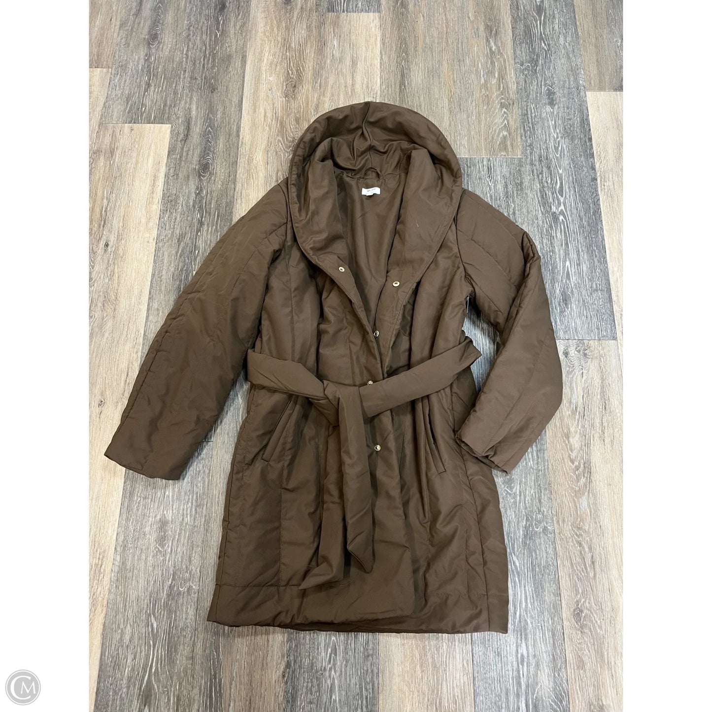 Coat Puffer & Quilted By Splendid In Brown, Size: Xs