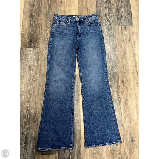 Jeans Wide Leg By Paige In Blue Denim, Size: 4/27