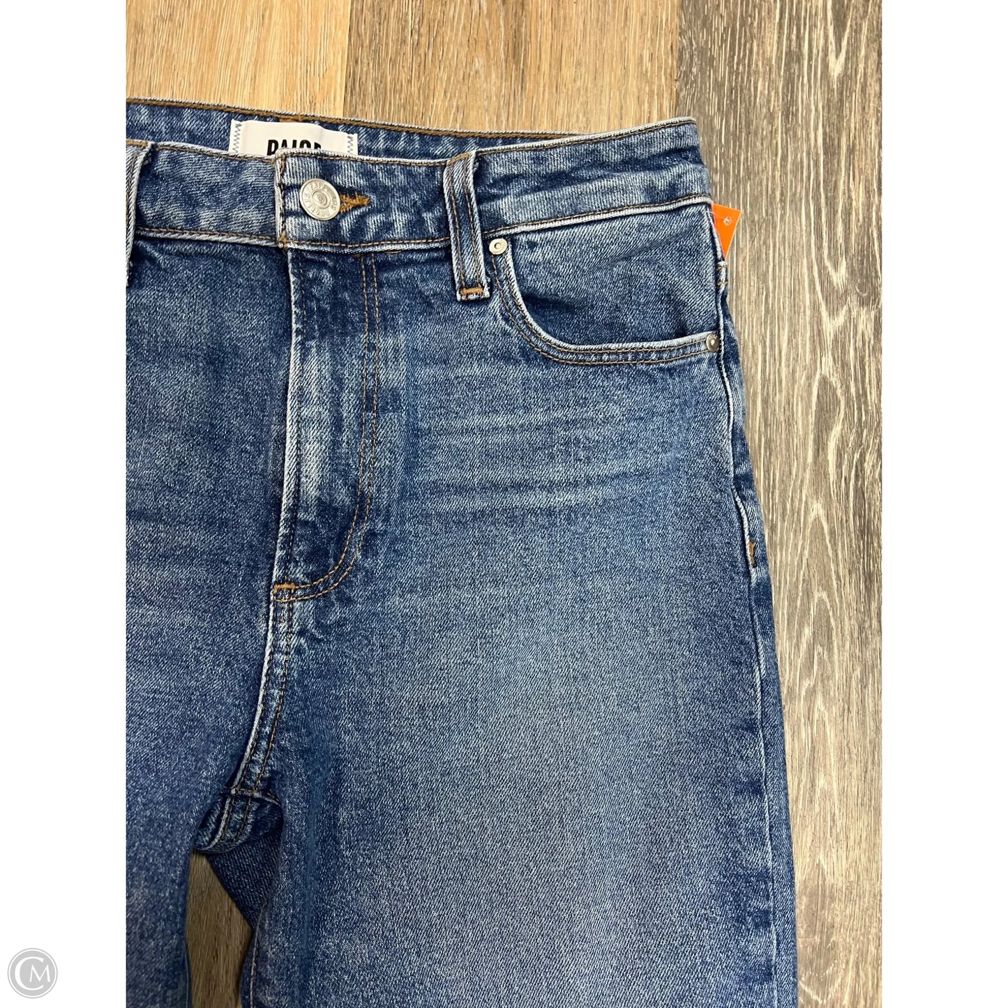 Jeans Wide Leg By Paige In Blue Denim, Size: 4/27
