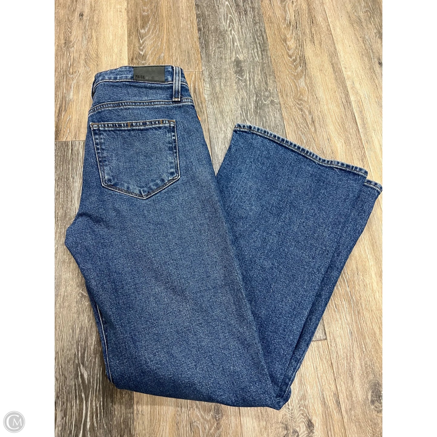 Jeans Wide Leg By Paige In Blue Denim, Size: 4/27