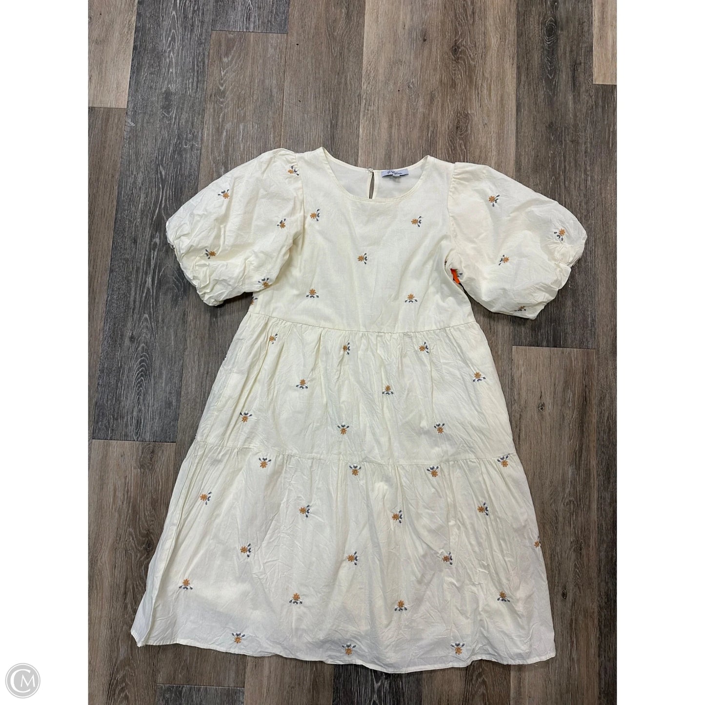 Dress Casual Short By Polagram In Yellow, Size: S