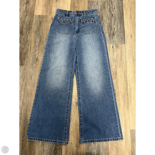 Jeans Wide Leg By Rollas In Blue Denim, Size: 4/27