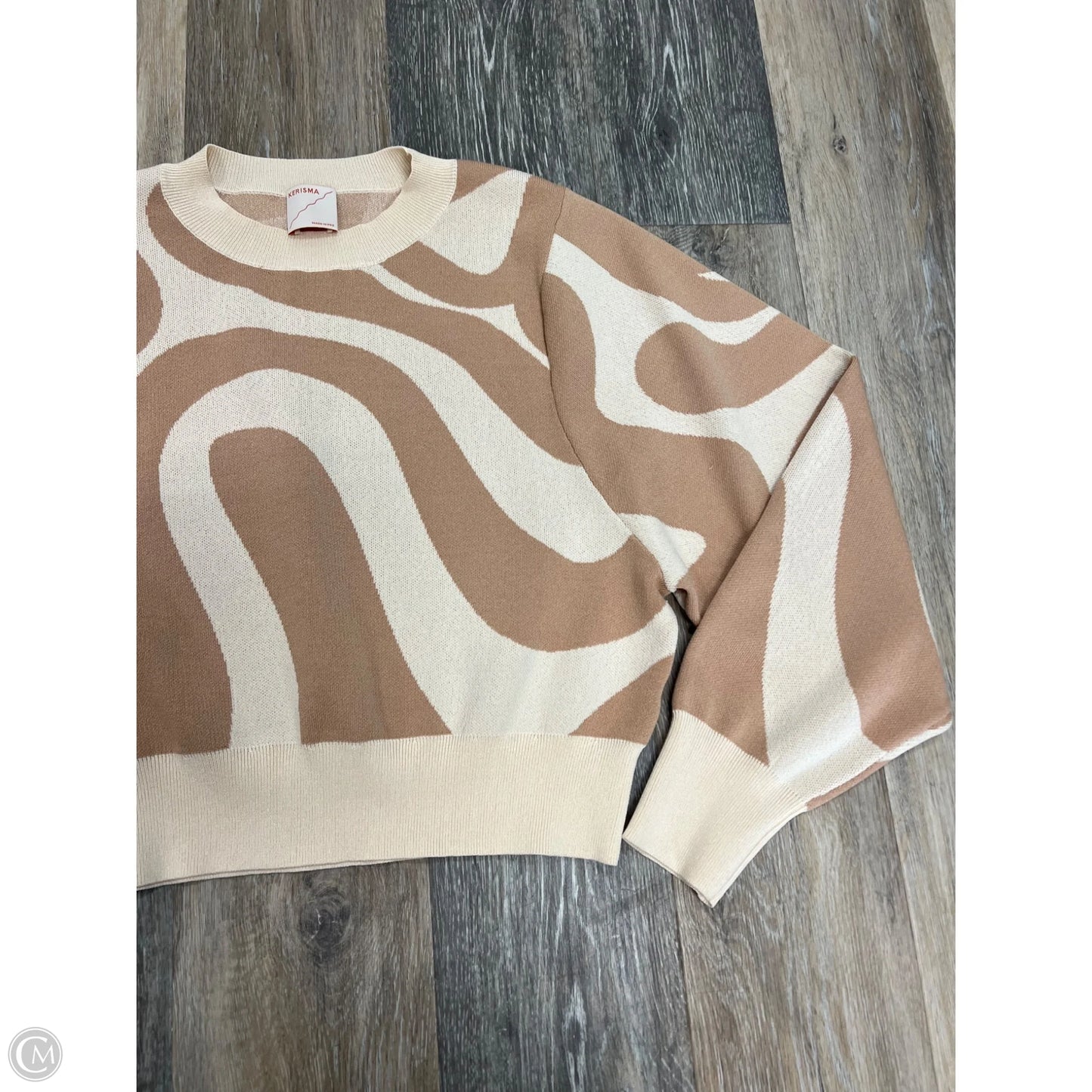 Sweater By Kerisma In Tan, Size: S