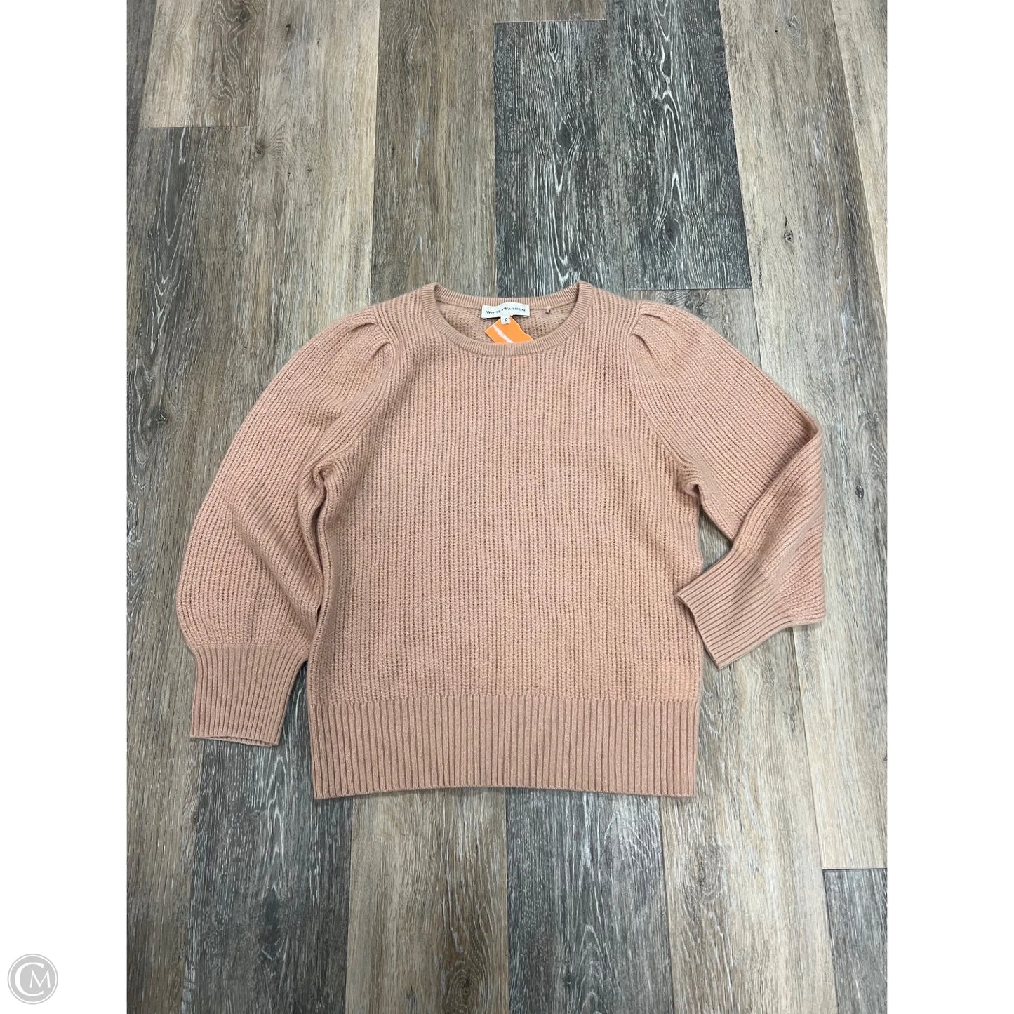 Sweater Cashmere By White And Warren In Tan, Size: S