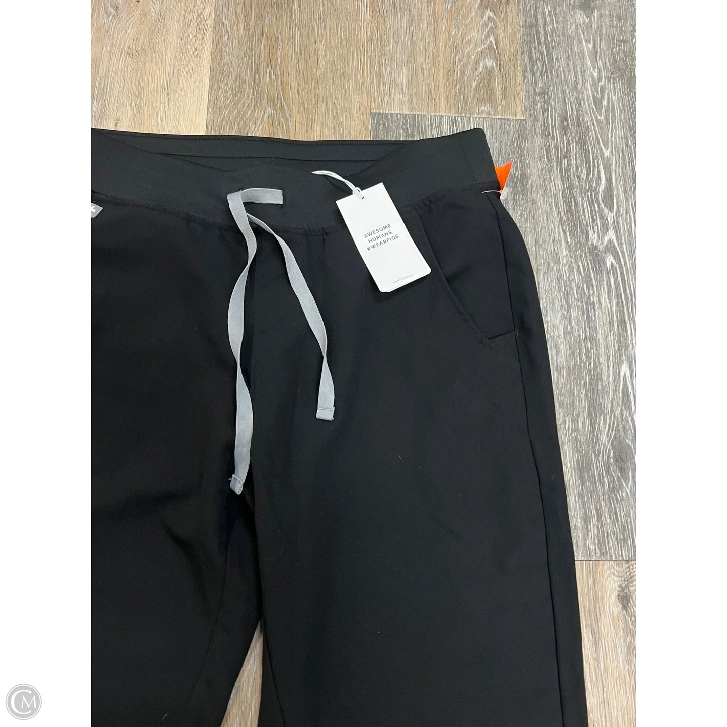 Scrub Pants By Figs In Black, Size: M