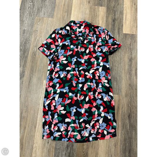 Dress Party Short By Equipment In Floral Print, Size: M