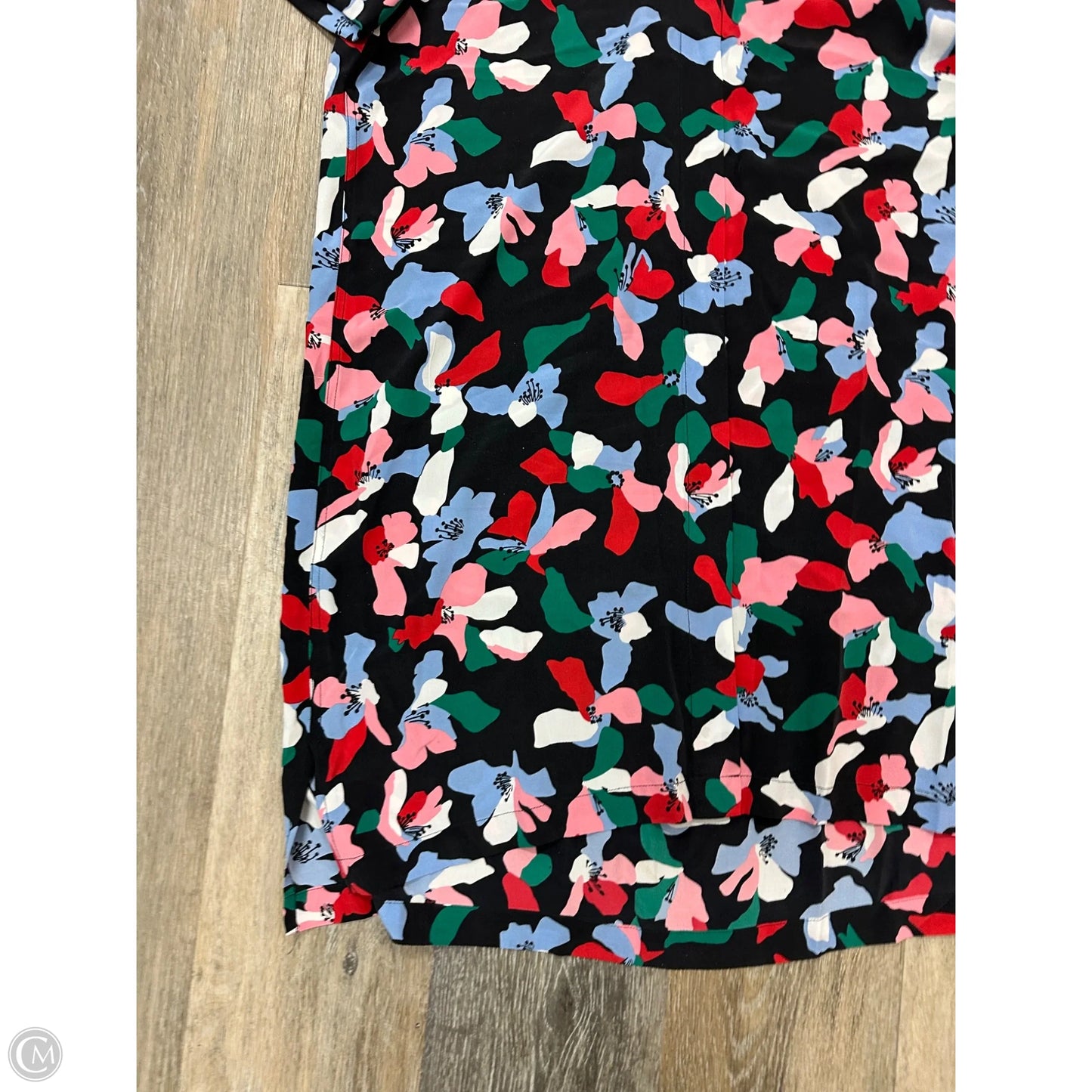 Dress Party Short By Equipment In Floral Print, Size: M