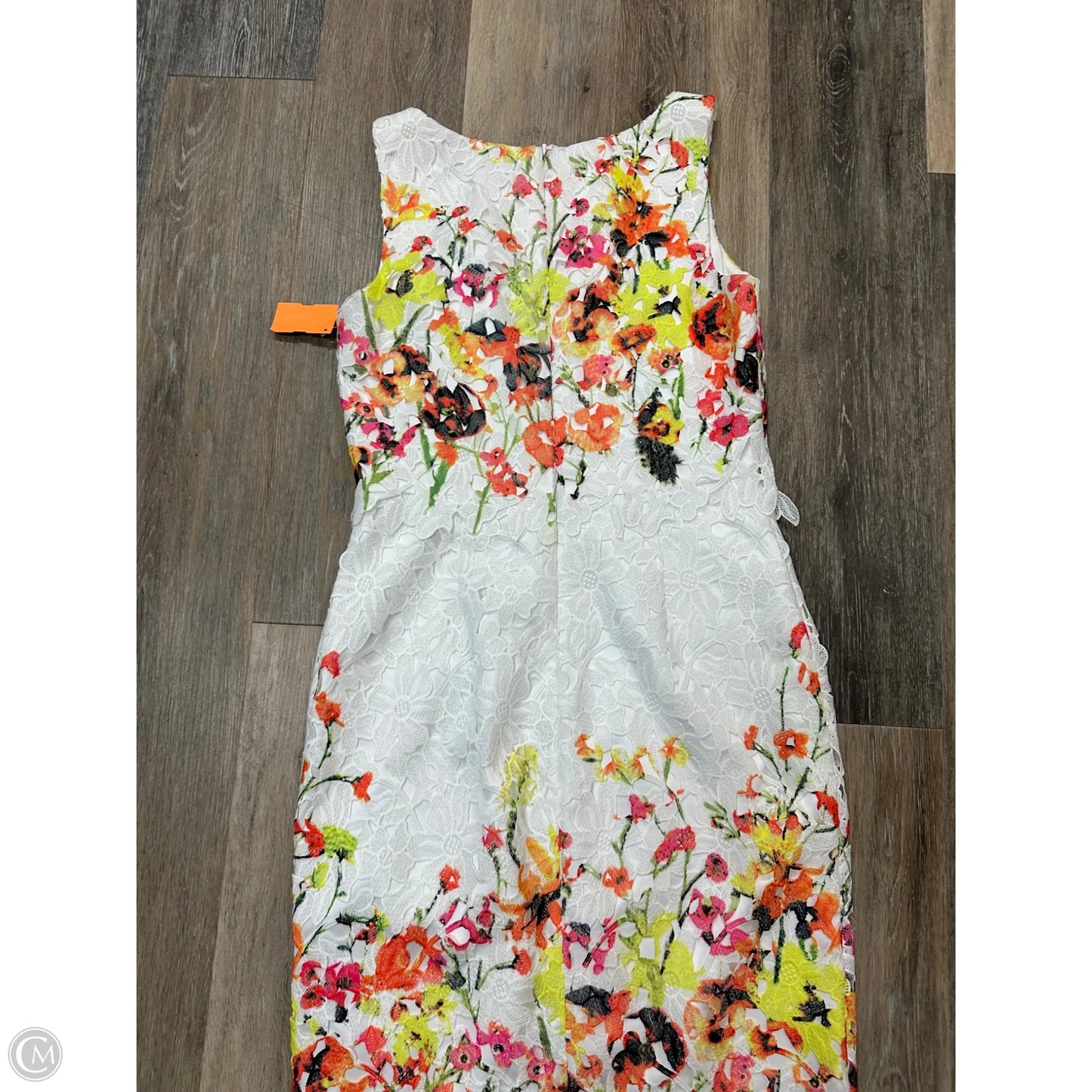 Dress Casual Midi By Badgley Mischka In Floral Print, Size: 6
