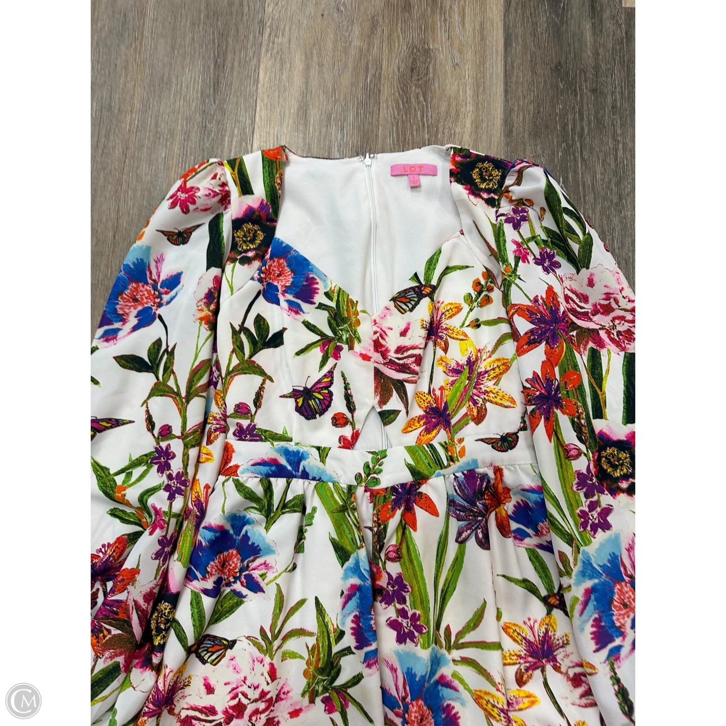 Romper By LDT In Floral Print, Size: 4