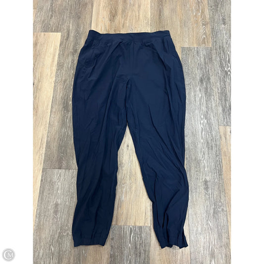 Athletic Pants By Lululemon In Blue, Size: 12